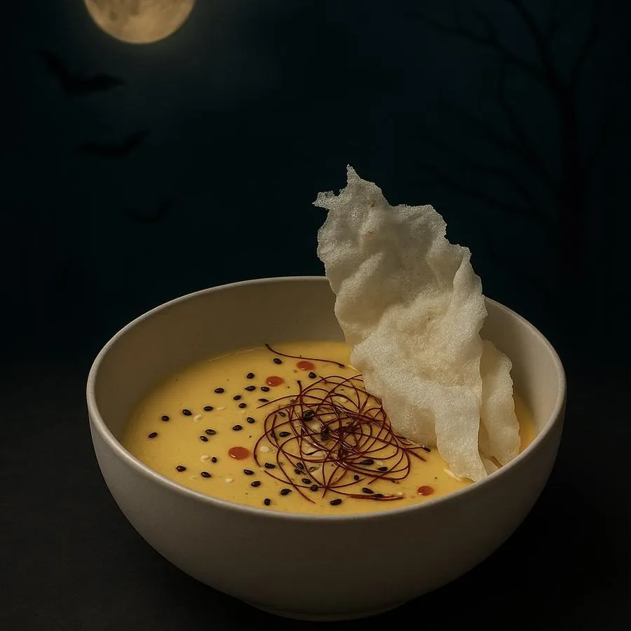 Тыквенный суп "Пылающий котёл"