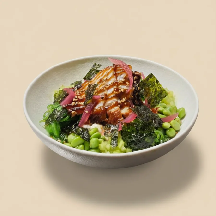 Поке с угрём