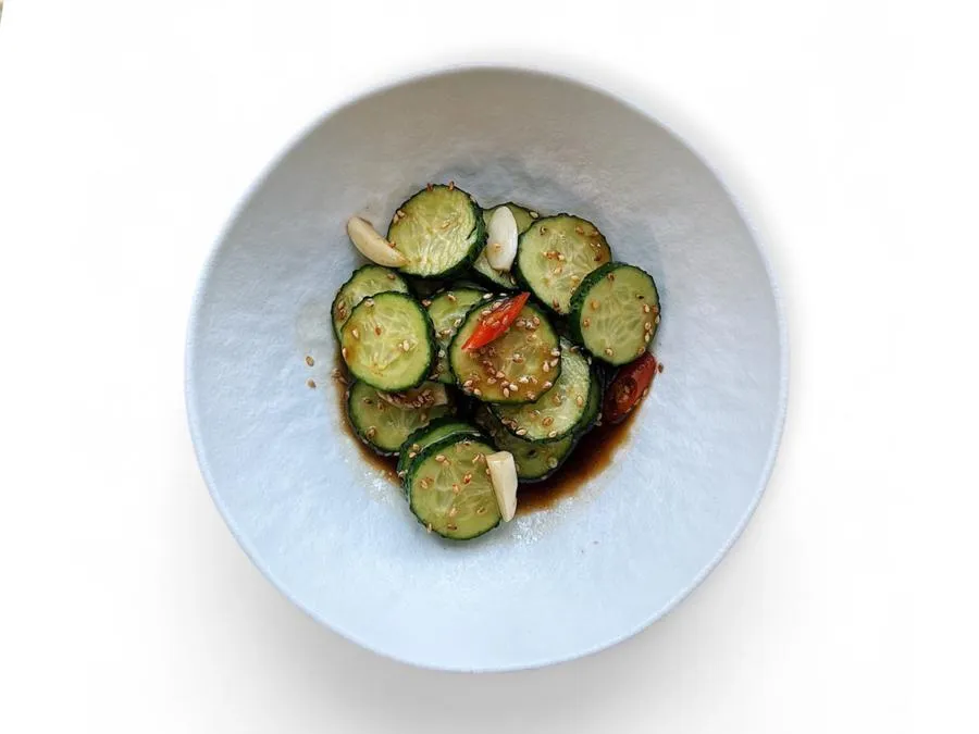 Хрустящие огурцы в китайском стиле